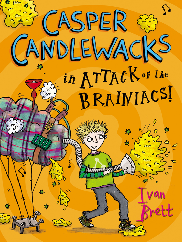 Casper Candlewacks in the Attack of the Brainiacs!