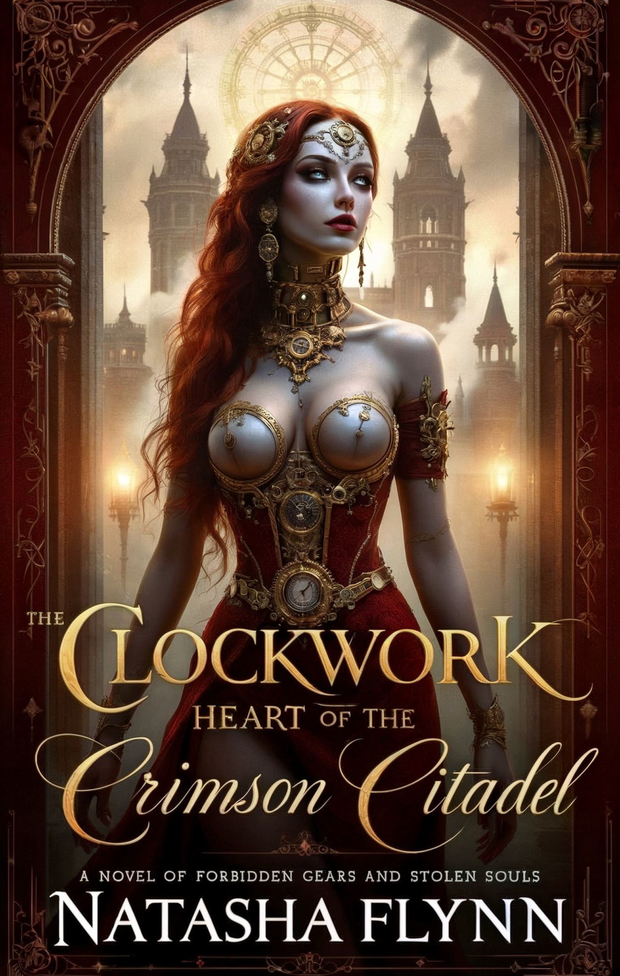 The Clockwork Heart of the Crimson Citadel: A Novel of Forbidden Gears and Stolen Souls