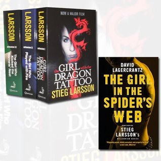 Stieg Larsson Millennium Trilogy Collection 4 Books Set (The Girl With the Dragon Tattoo, the Girl Who Kicked the Hornets' Nest, the Girl Who Played With Fire, the Girl in the Spider's Web: Continuing Stieg Larsson's Millennium Series)
