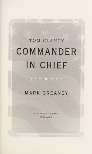 Tom Clancy Commander in Chief